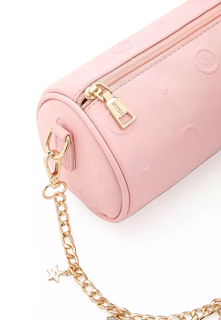 GYKACO KYUTO Pink - Tas Wanita Sling Bag - Fashion Top Handle Bag (Import)