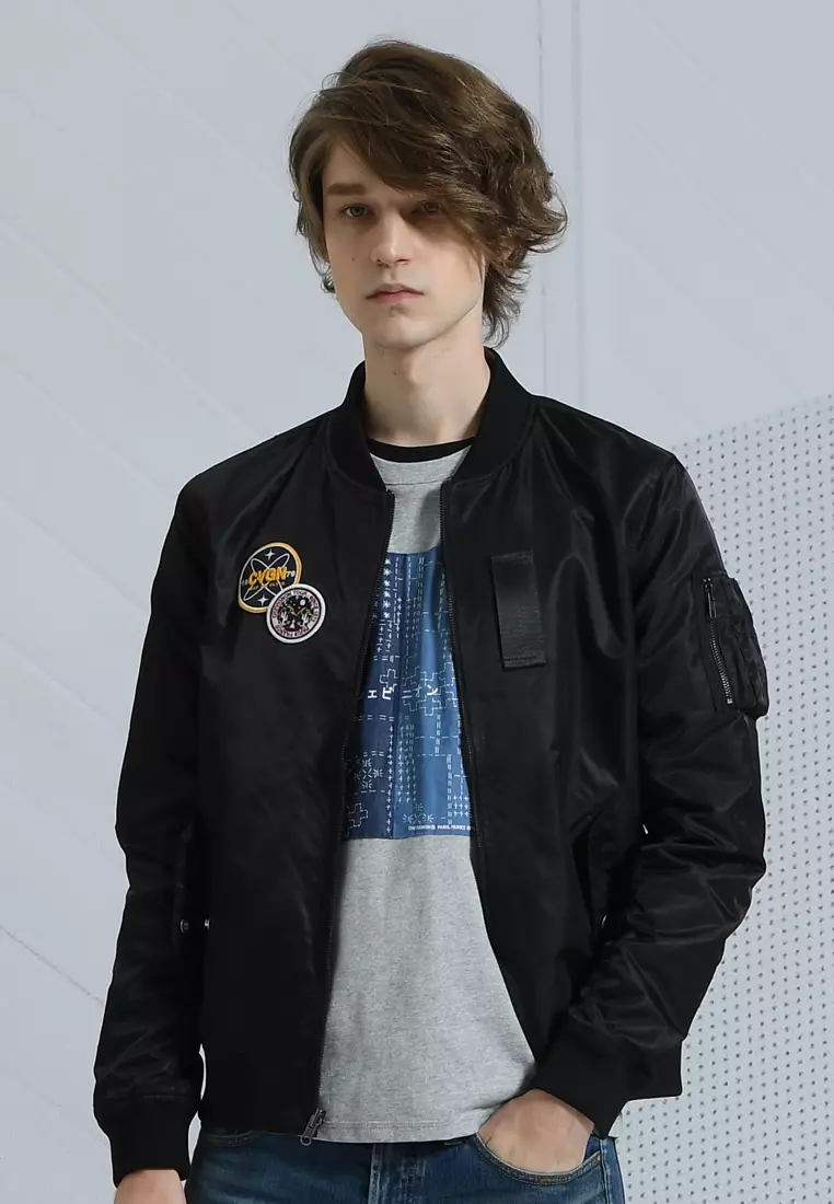 Men's Montagnard Badge Reversible Ma-1 Jacket