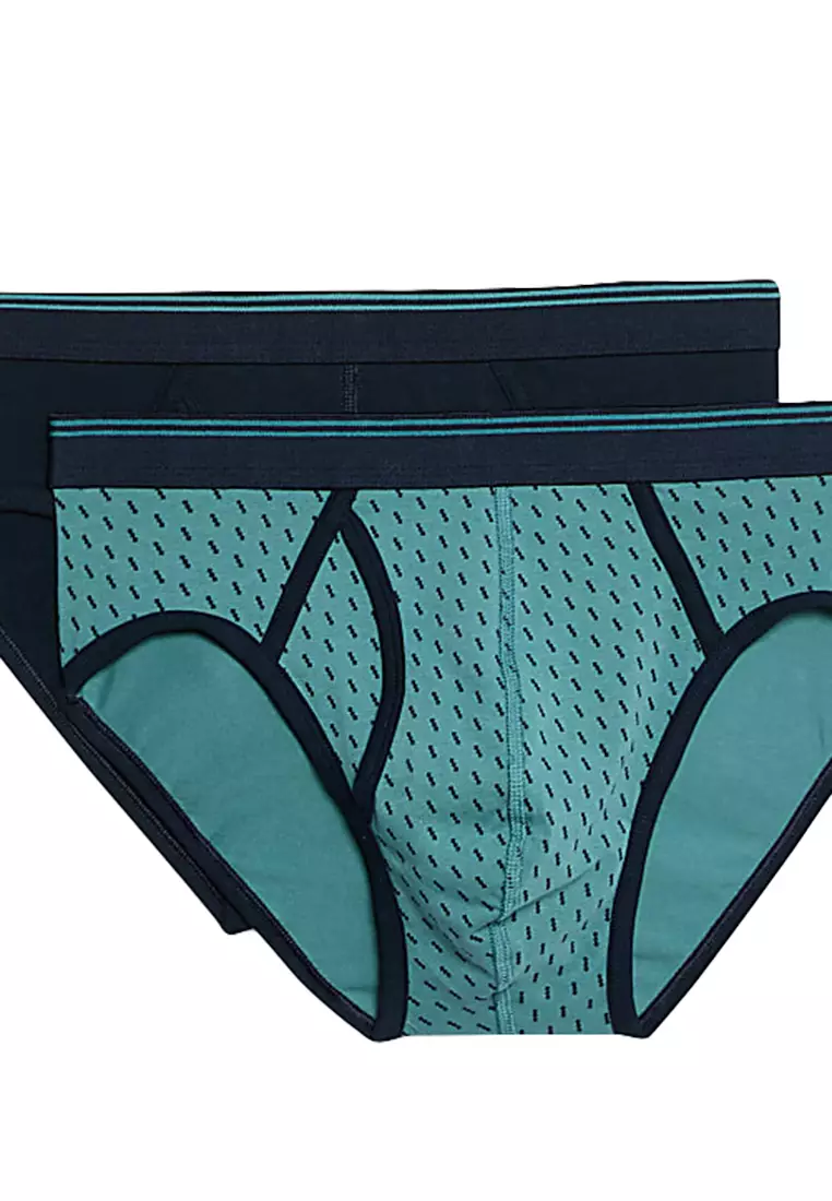 5pk Cotton Stretch Printed Briefs