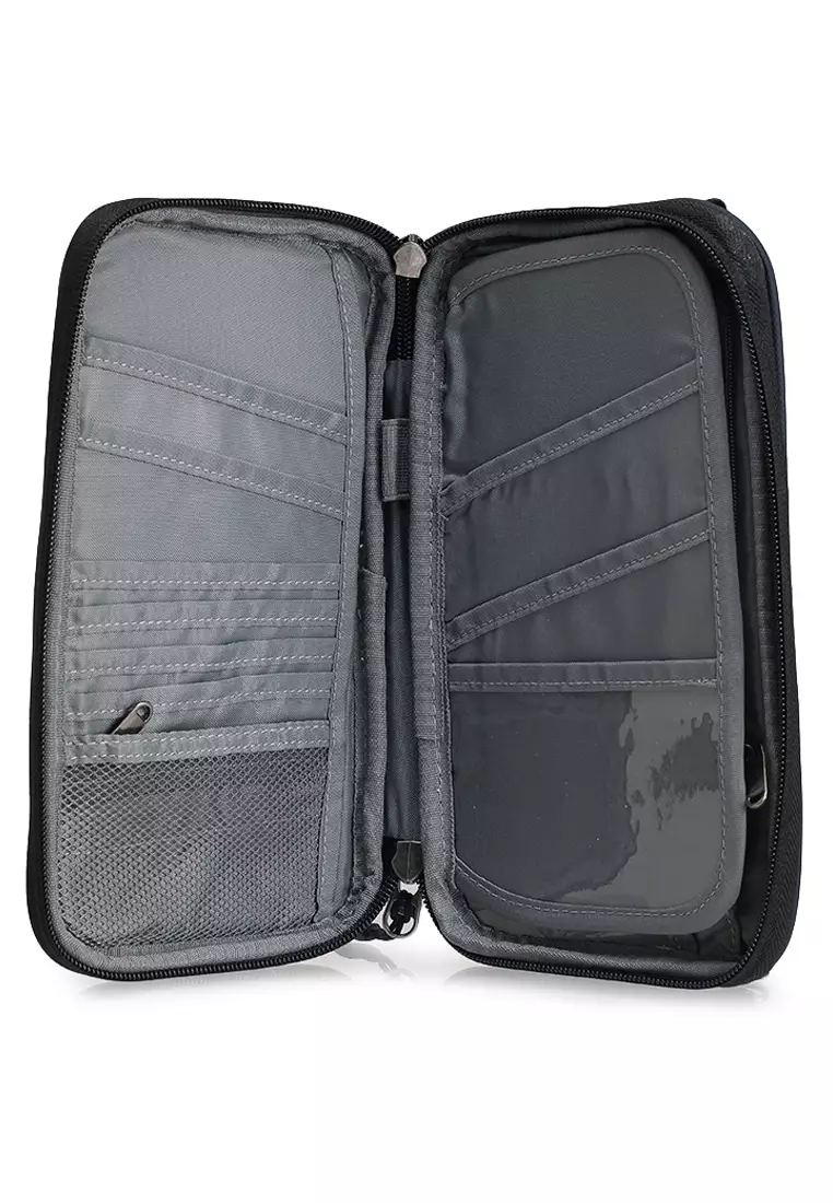 Travel Zip-Up Passport Pouch