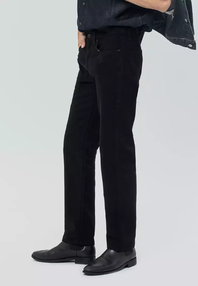 NEW MILAN BLACK Celana Panjang Jeans Colored Denim - Celana Panjang Colored Denim Pria