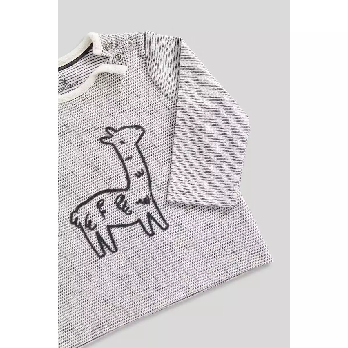 Mothercare Grey T-Shirt and Jogger Set - Set Baju Bayi Laki-laki (Abu-abu)