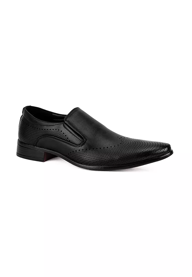 Discount on Mario D' boro Runway  shoes - SKU: Men's Formal Slip On Shoes MW 23867 Black C30