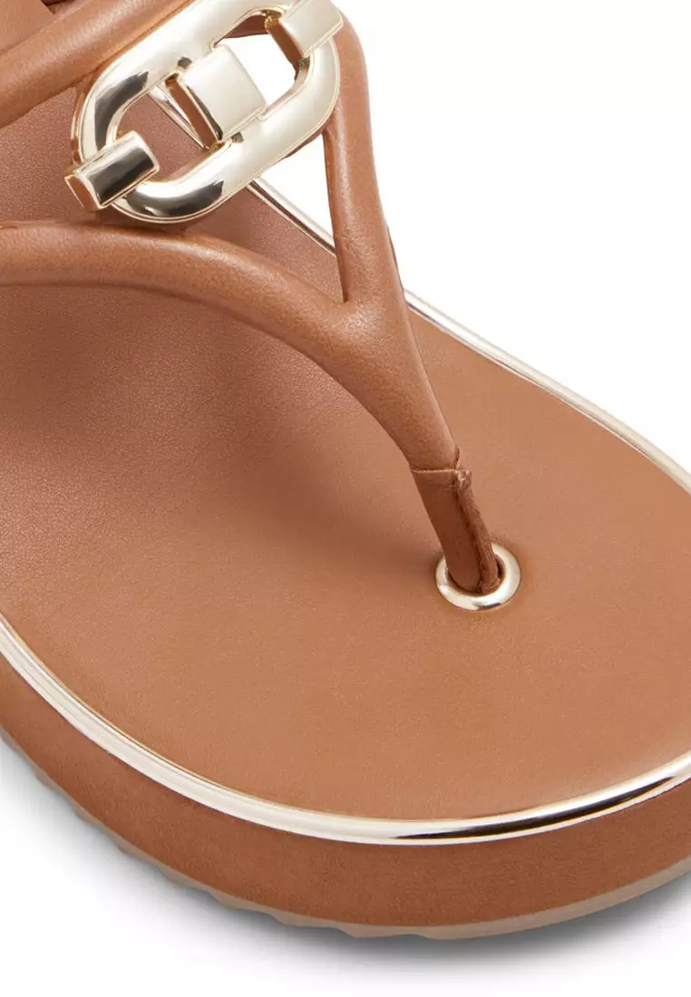 Albobrenna T-Strap Wedge Sandals