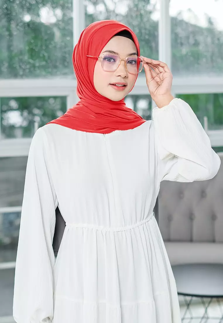 HIJAB INSTAN ZENYA - RED