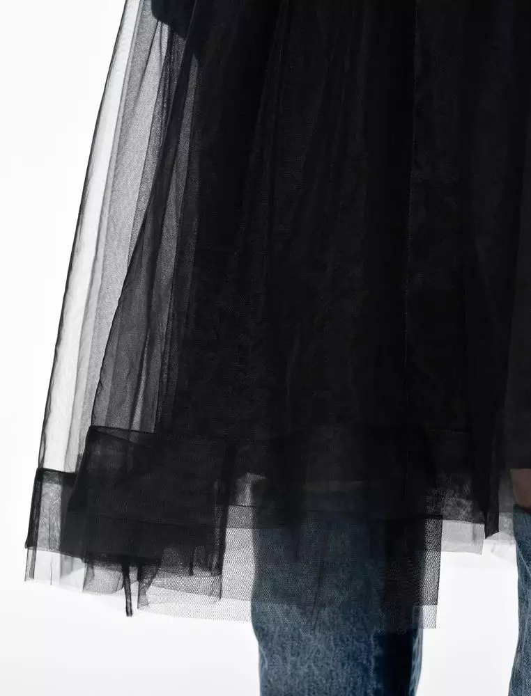 Midi waist skirt