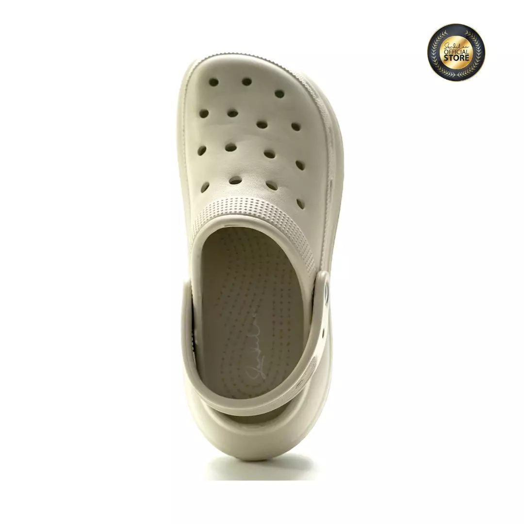 ZANDILAC - SANDAL WANITA DEWASA CH230090WD - ABU PEYOTE full karet