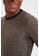 DeFacto grey Slim Fit Crew Neck Patched Sleeve Detailed  Pullover 7504EAA240EE88GS_2