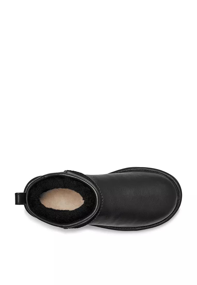 Buy UGG Women's Classic Ultra Mini Leather Boot - Black (1117534