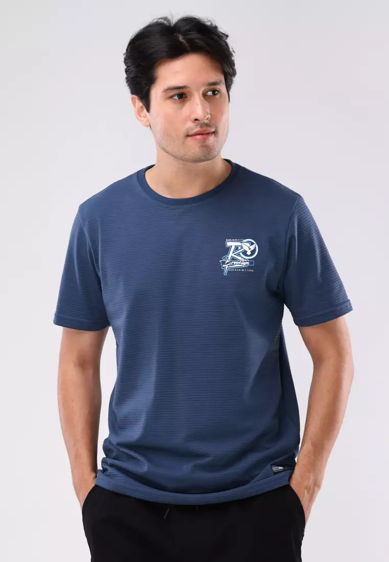 Round Neck Short Sleeves Comfort Fit