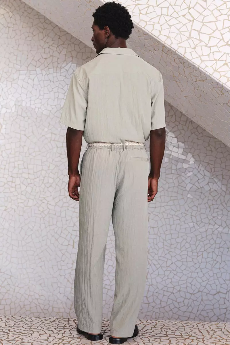 Relaxed Fit Lyocell-blend trousers