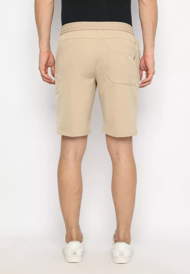 Jobb Jordin Celana Pendek Pria Regular Fit Beige
