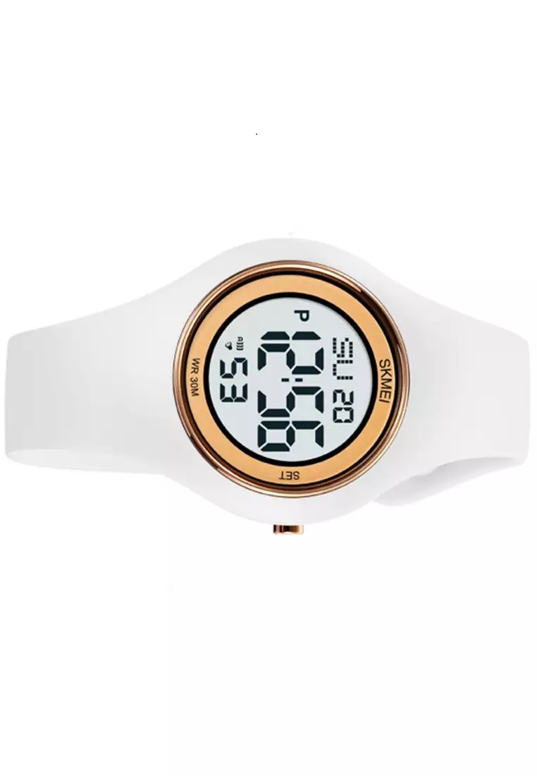 Jam Tangan Digital Pria Waterproof Many Function Strap Tali Material Silicone DV12 ORIGINAL