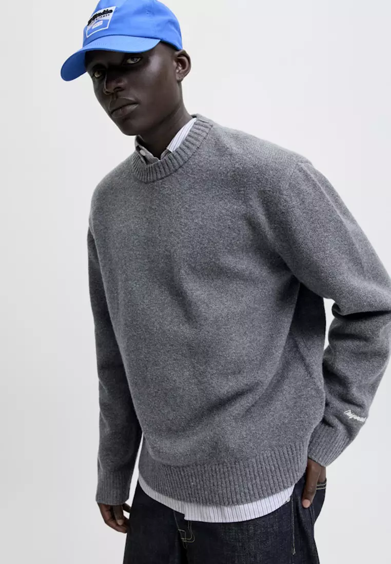 Crew Neck Knit Sweater