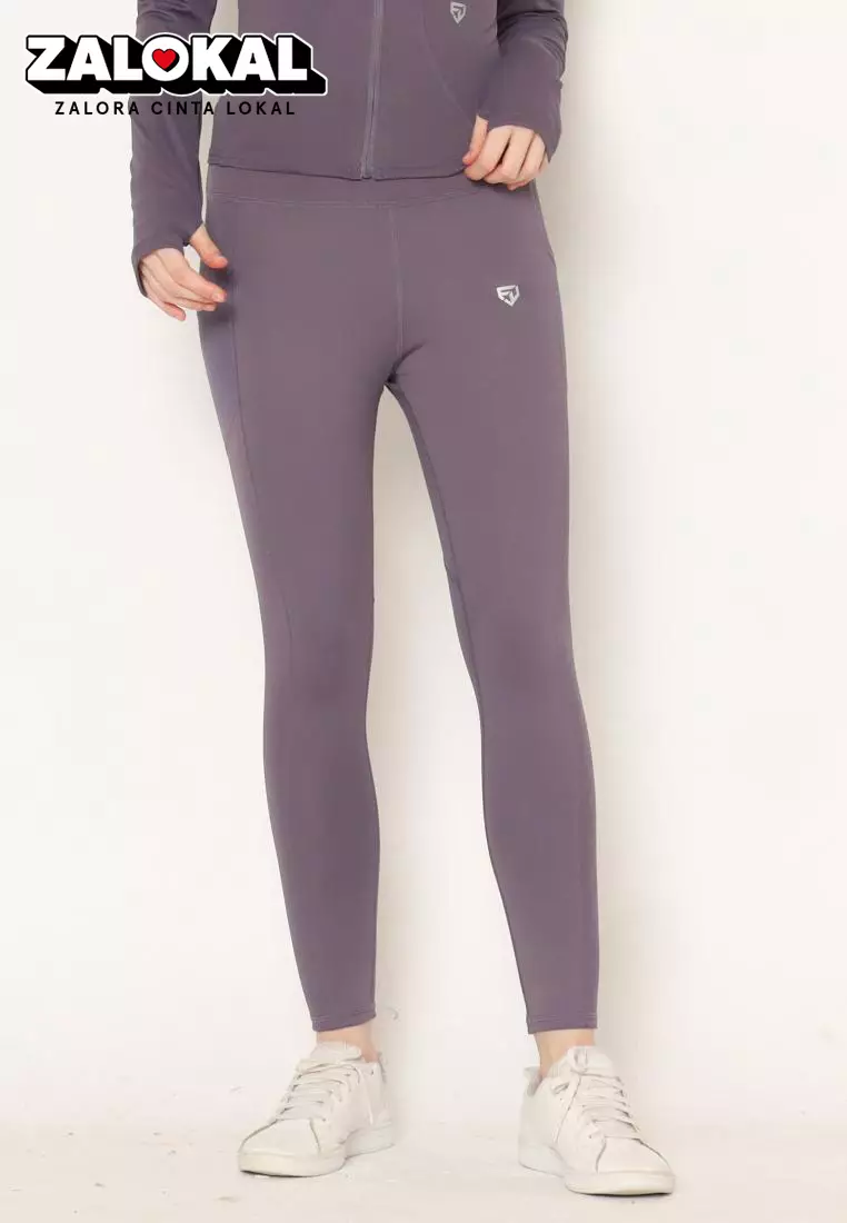 FITWEAR - ROSE SPORT LEGGING POCKET PJ MEDIUM WAIST - AMETHYST