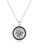 A-Excellence black Premium Elegant Black Silver Necklace 0A0B7ACD1914B2GS_1
