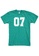 MRL Prints turquoise Number Shirt 07 T-Shirt Customized Jersey 7D38EAA878B252GS_1