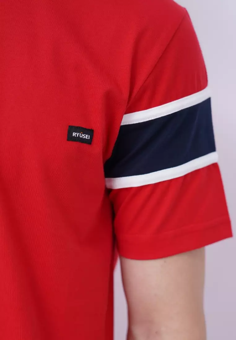 Ryusei Kaos Pria Yusuhara CMB Red