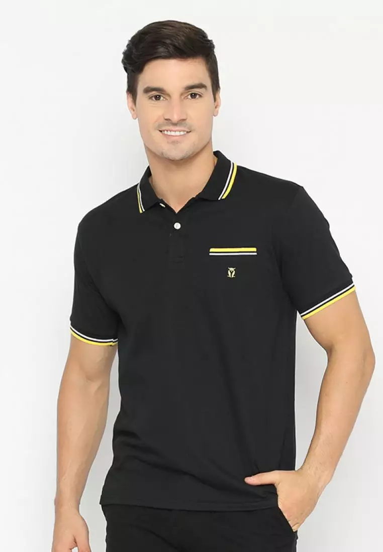 MATSUDA Kaos Polo Shirt Pria Kerah Inzai