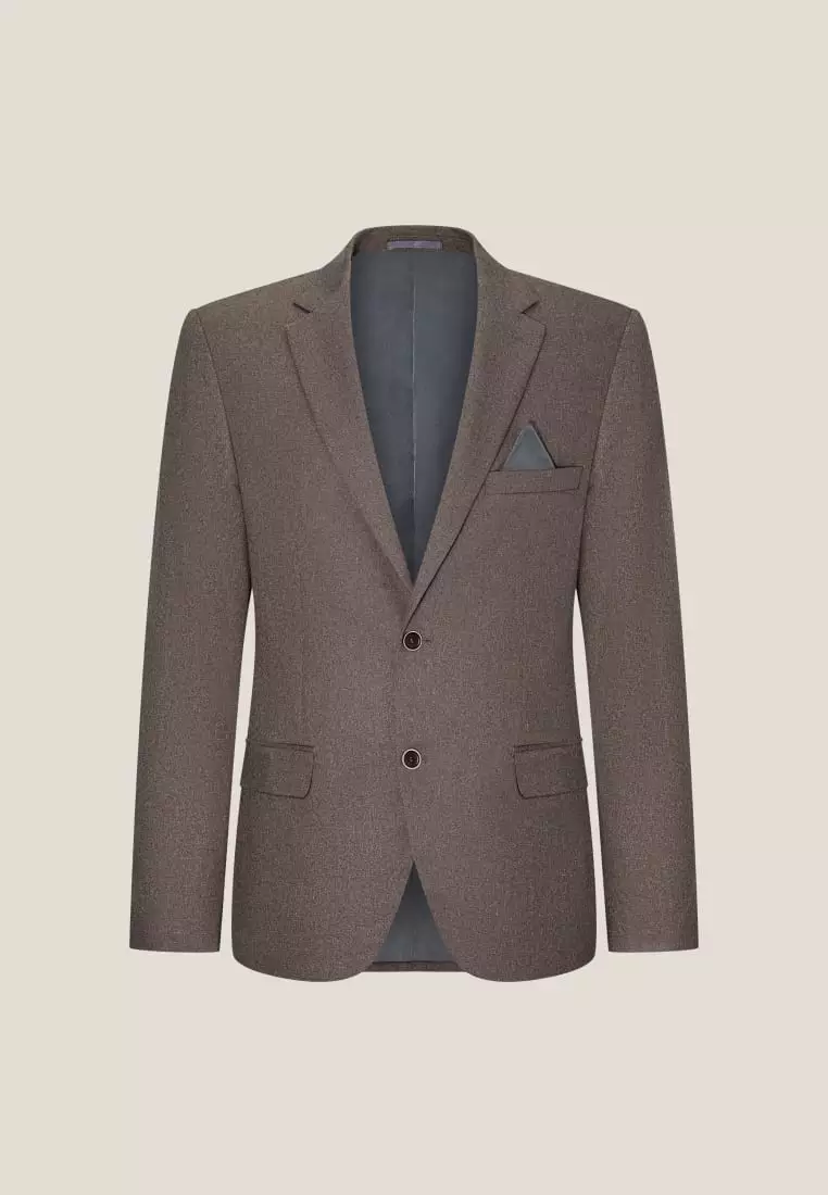 G2000 Teflon Stain-Resistant & Easy Care Smart Fit Twill Suit Blazer