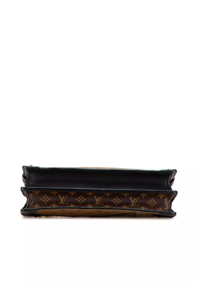 Pre-Loved Louis Vuitton Monogram Reverse Trunk Clutch