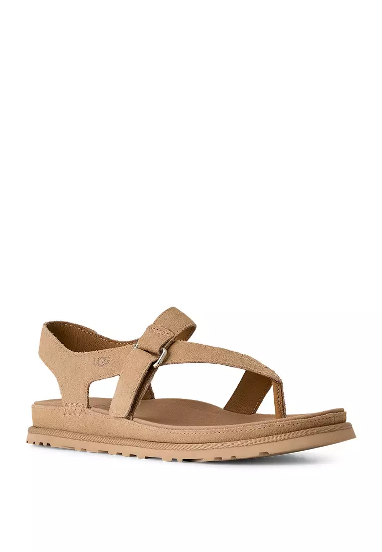 Women's GoldenGaze Toe Post Sandal - Sand (1175134-SAN)