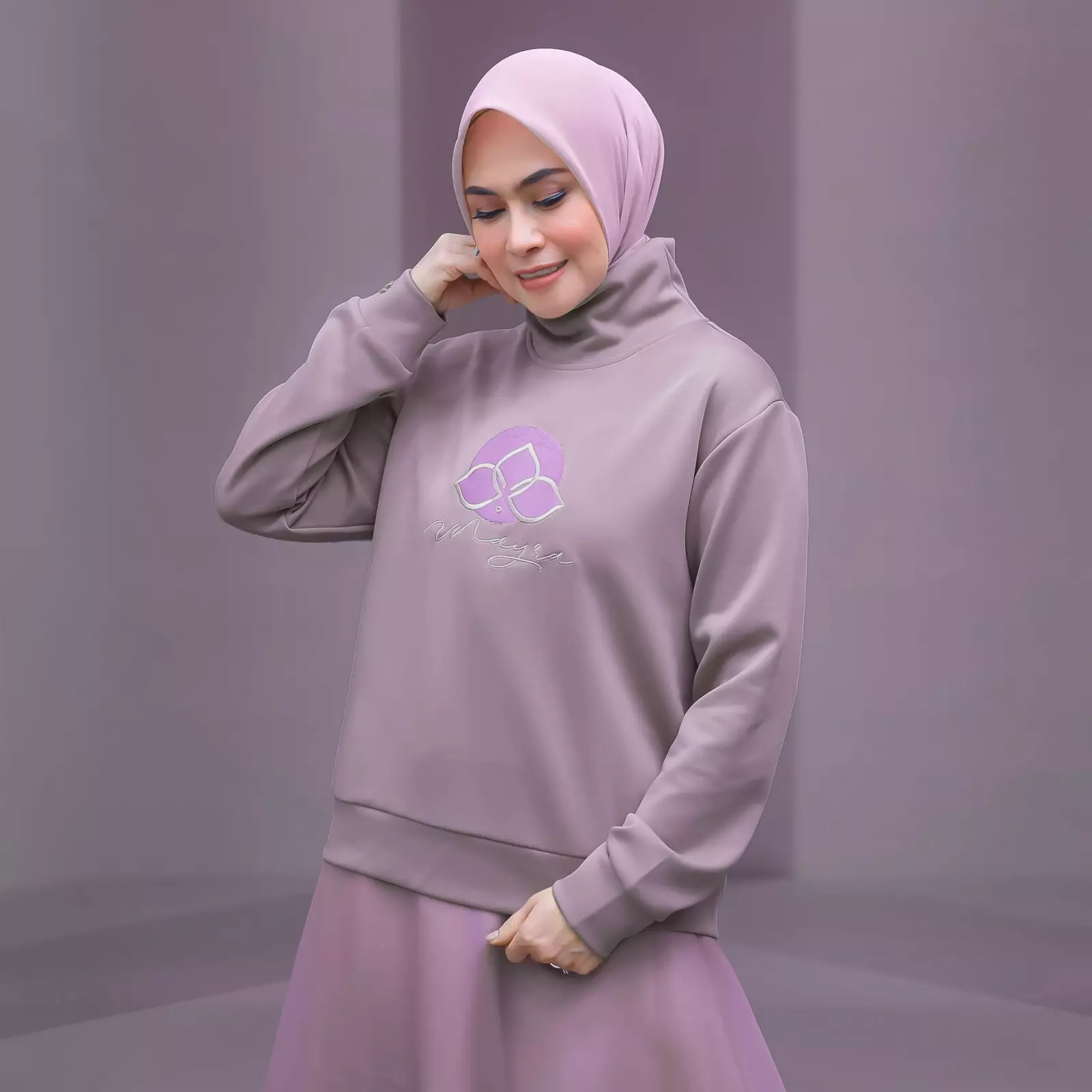 Mayra Indonesia - Sweter Lunar - Pink