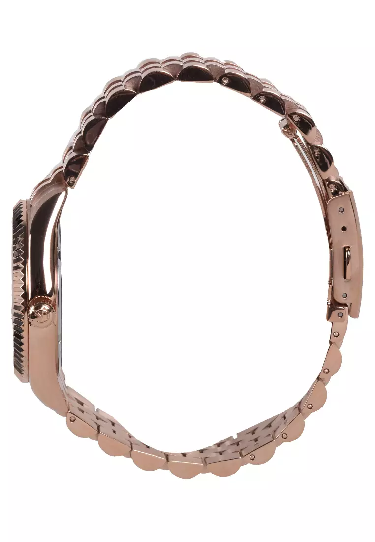 Alexandre Christie Sapphire - Jam Tangan Pria - Rosegold - Stainless Steel Bracelet - 5013MDBRGMS