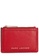 Marc Jacobs red Marc Jacobs The Groove Zip Top Wallet in Fire Red M0016972 E63F5AC9DC128FGS_1