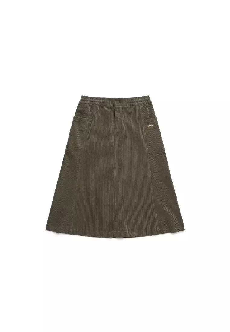 女裝燈芯絨半截裙