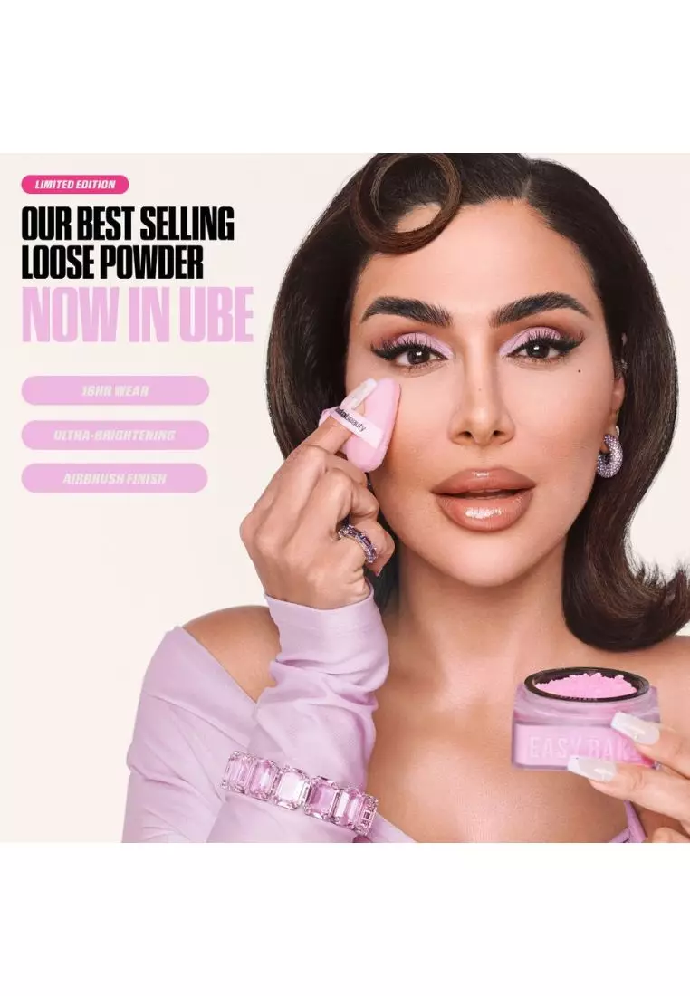 Huda Beauty Easy Bake Loose Baking & Setting Powder - 2.0 UBE BIRTHDAY CAKE