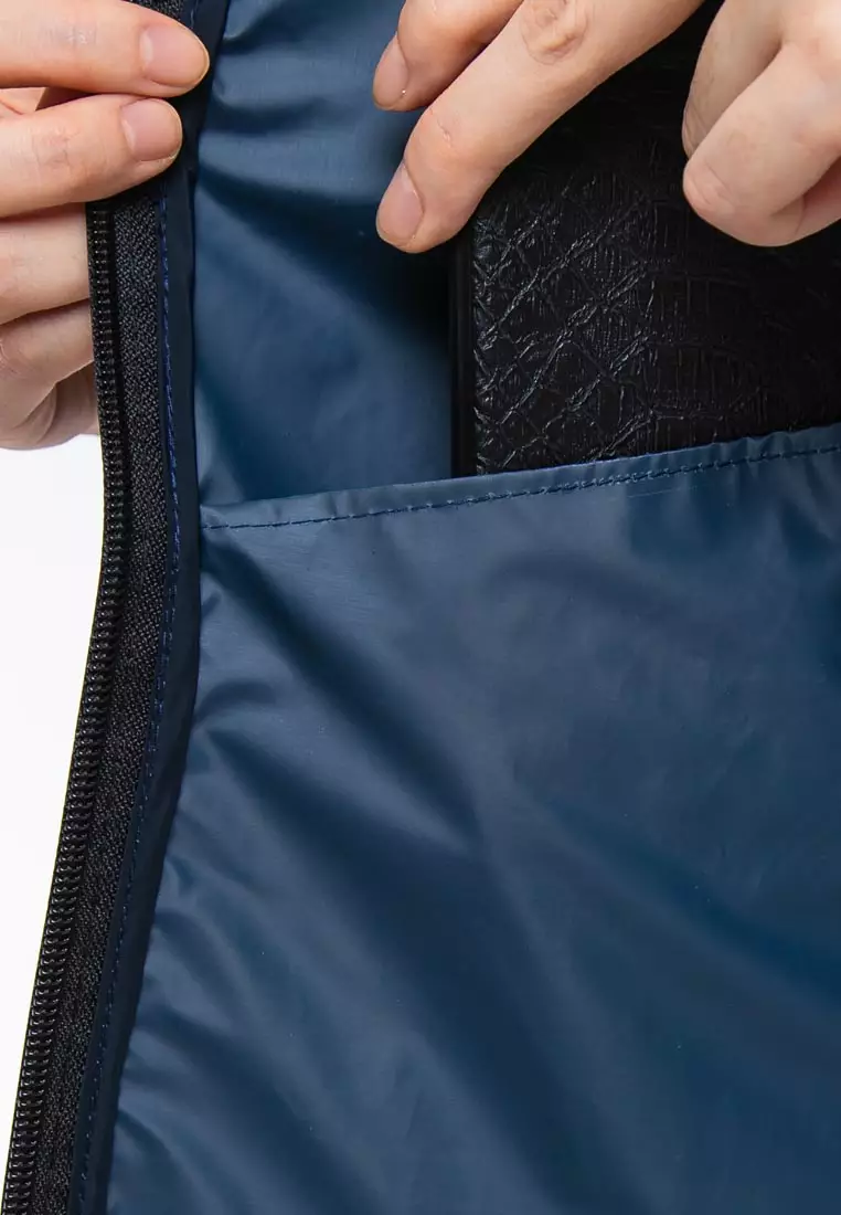 Forest Ladies Premium Windbreaker Women Trekking Biker Placket Jacket Jogging Running Hoodie Waterproof Jacket - 830119-33Navy