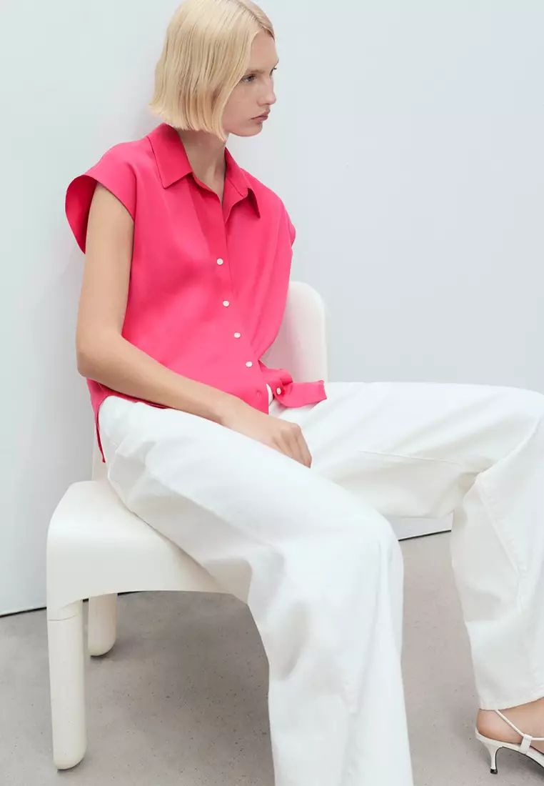 Lyocell Sleeveless Shirt