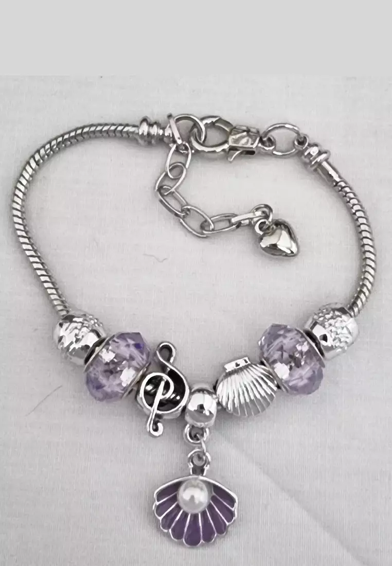 Jual San Marco Accessories Wanita Small Flora Pomora Charm Bracelet