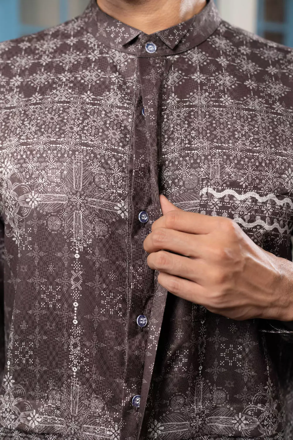 Klamby - Diyasmara Long Shirt Men Tengguli