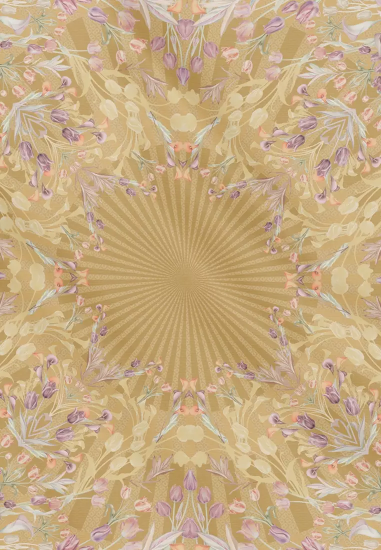 Tulip Satin Square - Honey