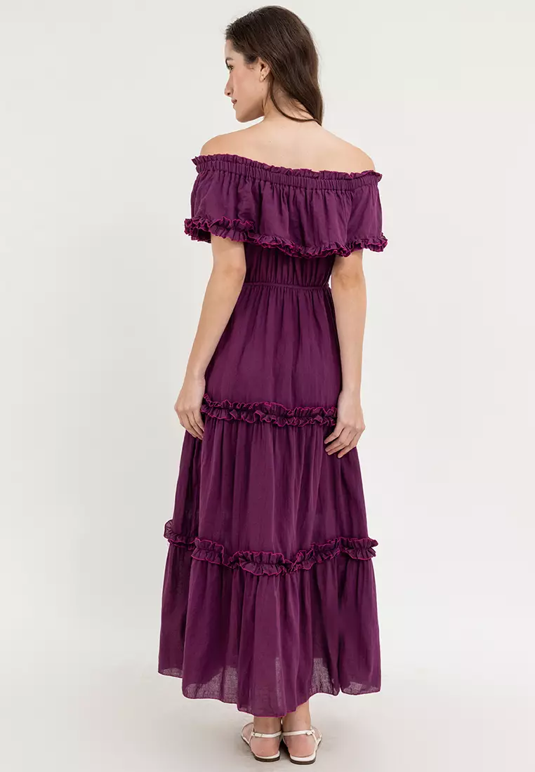 Alessandra Off Shouder Dress