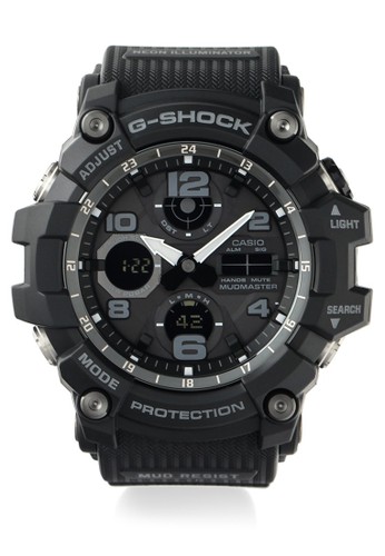 Jual G Shock Casio G Shock Jam Tangan Pria Black Resin Gsg 100 1adr Mudmaster Original Zalora Indonesia