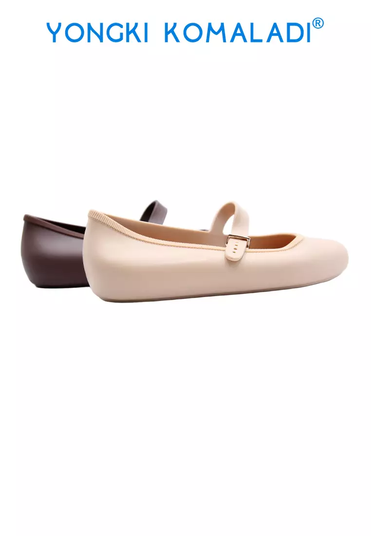 YONGKI KOMALADI JADIRA FLATSHOES OL-JSR8753-25 COKLAT