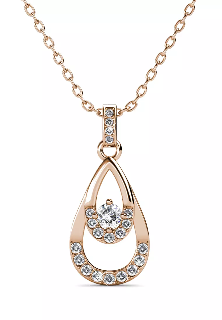 網上選購Her Jewellery Her Jewellery Duo Drop Pendant (Rose Gold