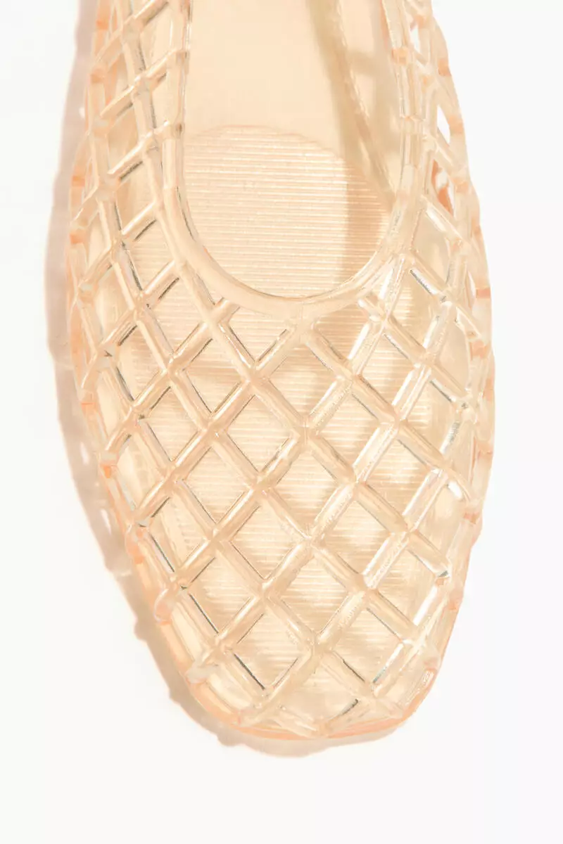 Jelly ballet flats