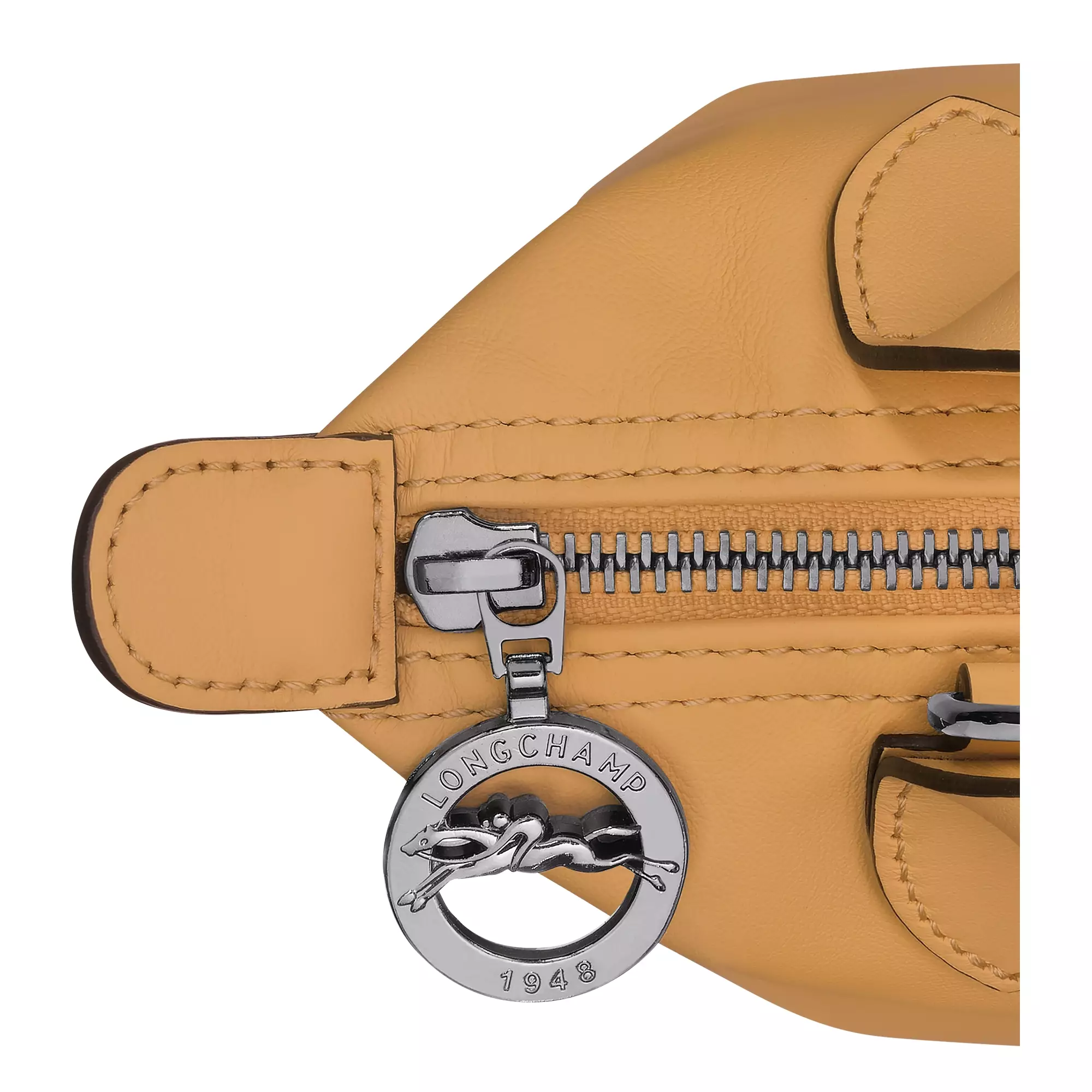 Le Pliage Xtra XS Leather Handbag - Brown Honey