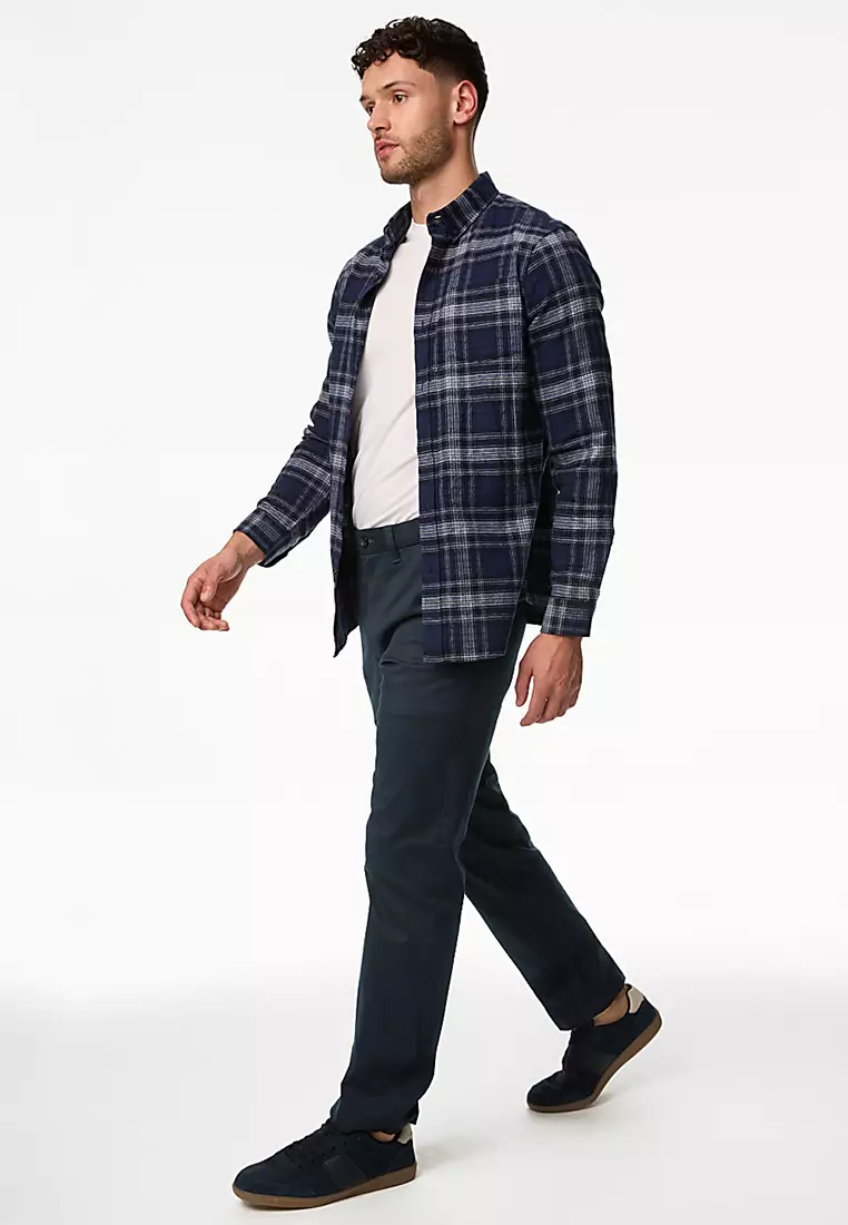 Regular Fit Heritage Twill Chinos