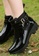 Twenty Eight Shoes black VANSA Shiny Short Rain Boots VSW-R610 7F3D7SH331248CGS_6