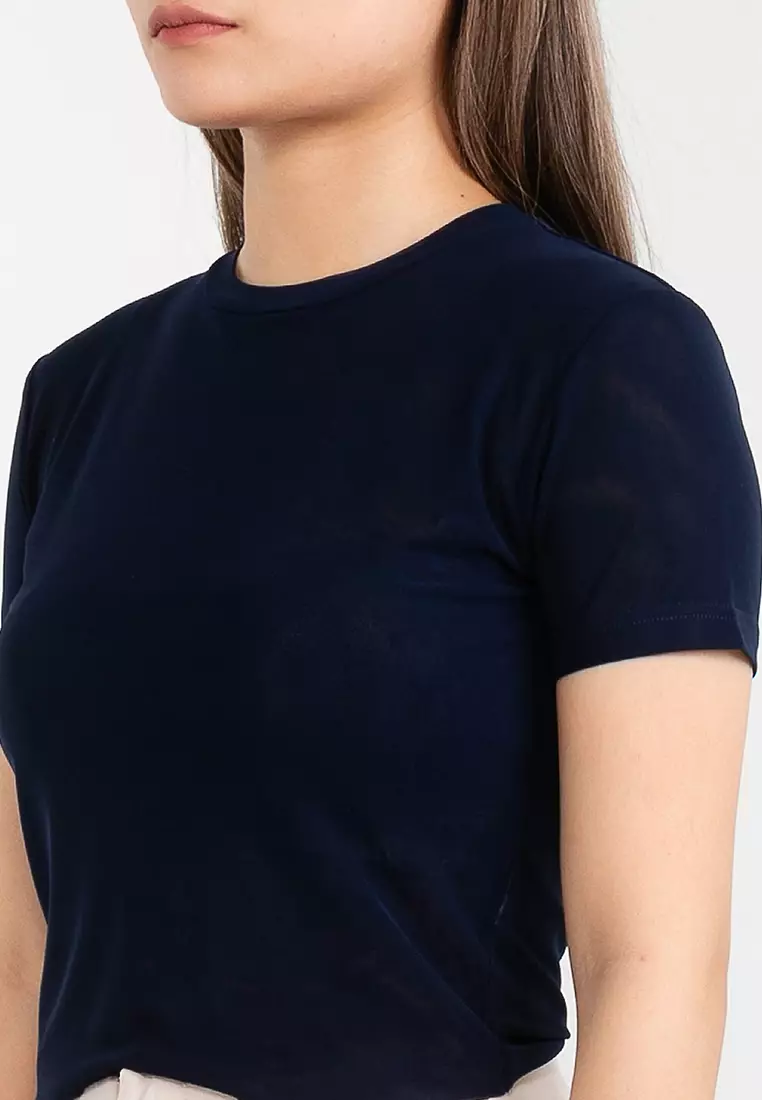 Short Sleeves Fitted Top