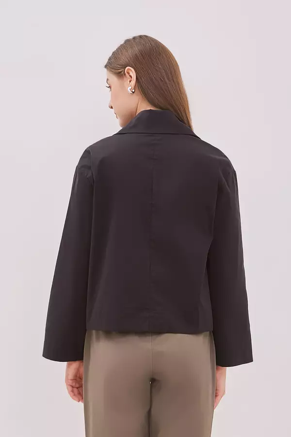 MINIMAL - Blanche - Lightweight Jacket - Black Warna Black