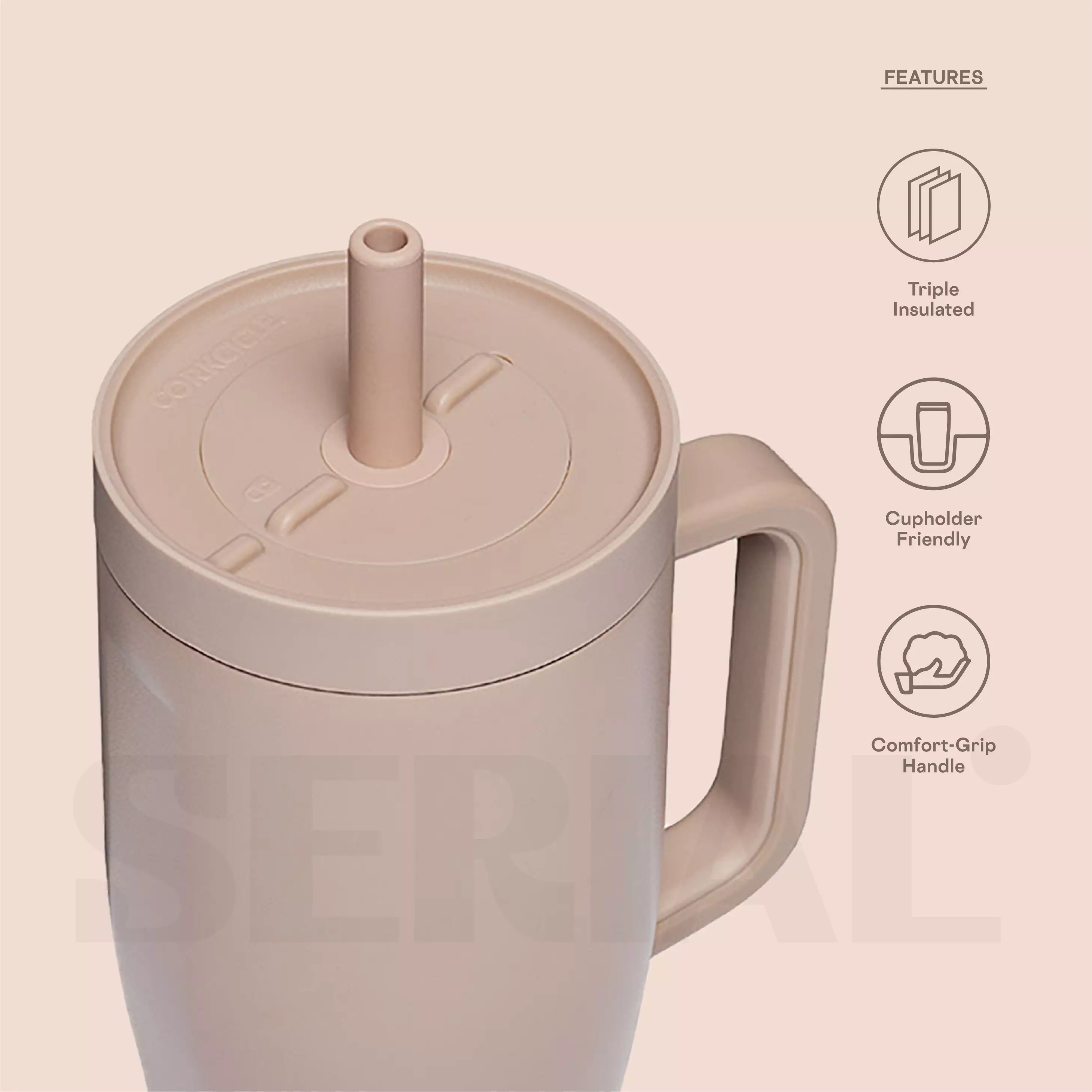 CORKCICLE Leakproof Cruiser 22oz - Desert