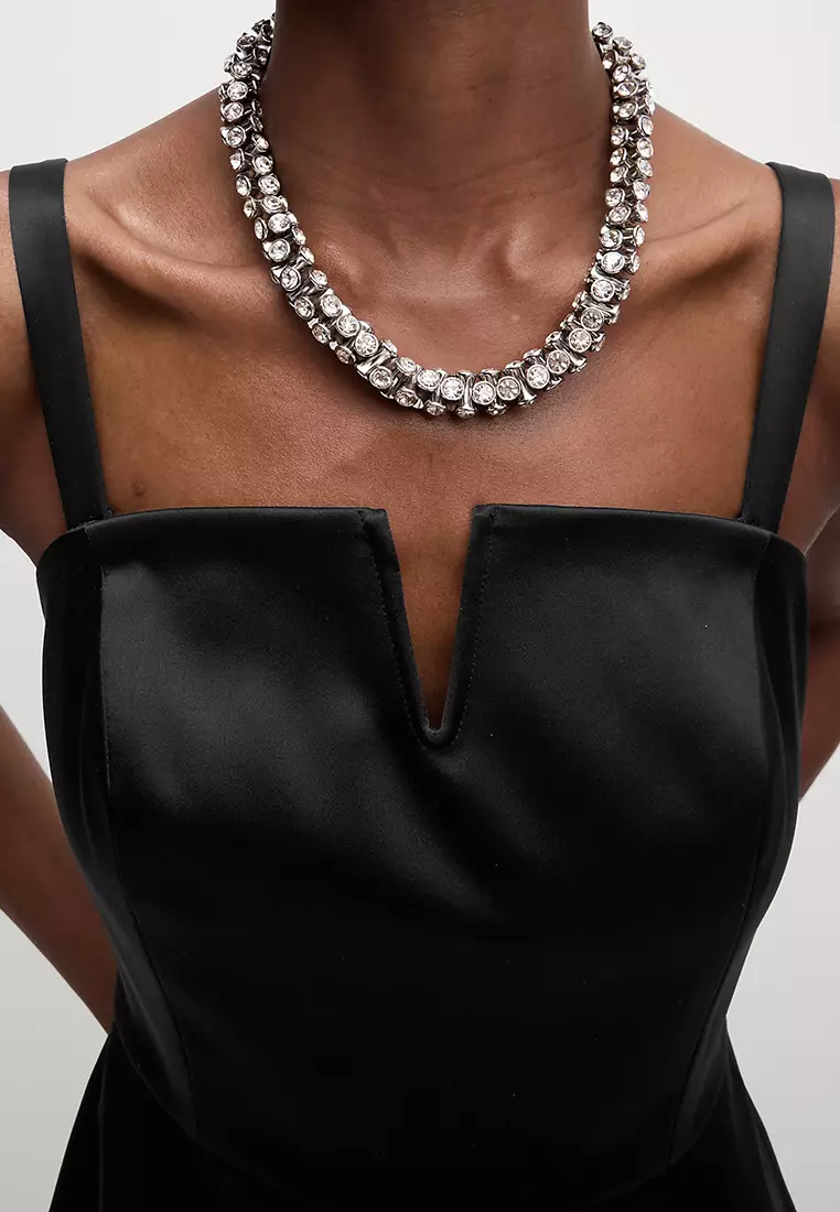 Satin Sleeveless Jumpsuit