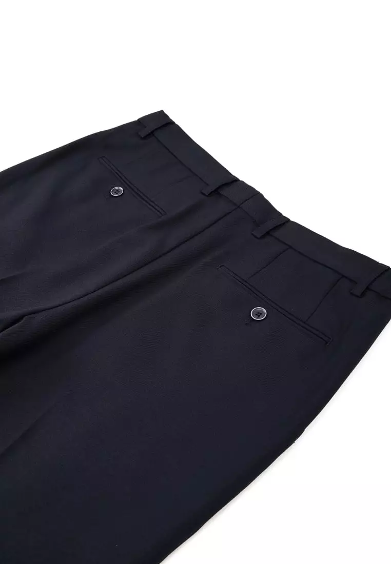 G2000 Teflon Regulat Fit Twill Suit Pants