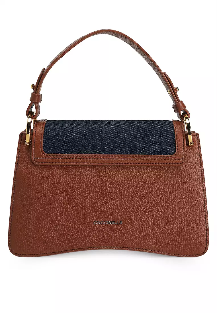 C-Me Denim Top-Handle Bag